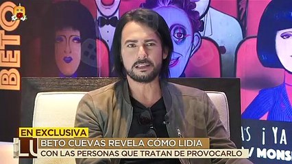 Beto Cuevas confiesa que de joven sufrió ataques de ira.| Ventaneando
