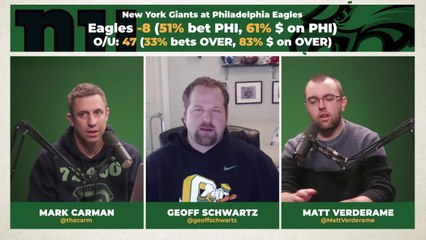 Eagles vs Giants | Place Your Bets