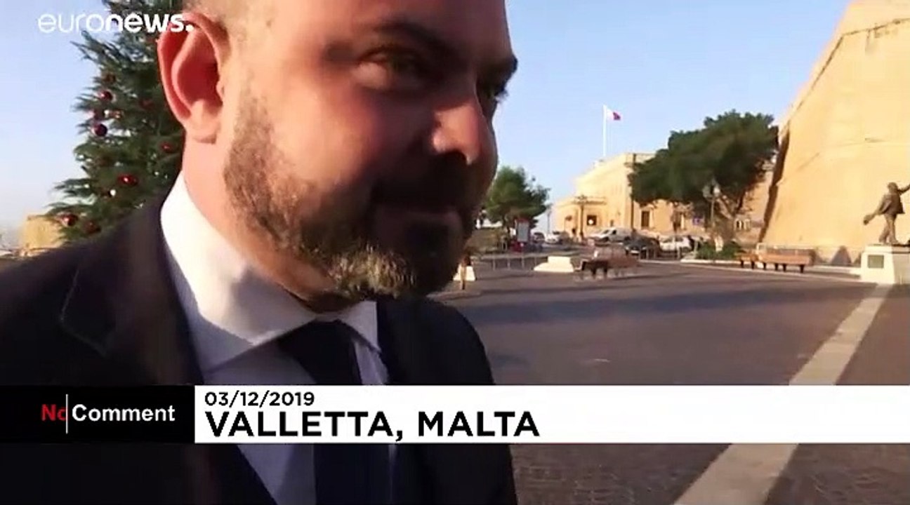 Eierwurf gegen Maltas Minister