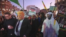 Miles de personas alzan la voz en Londres contra la OTAN y Trump