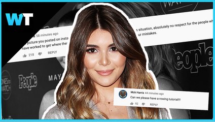 Olivia Jade Gets BACKLASH for YouTube Return