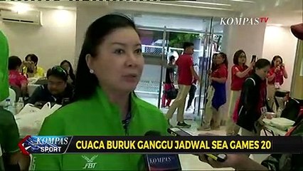 Cuaca Buruk Ganggu Jadwal SEA Games 2019