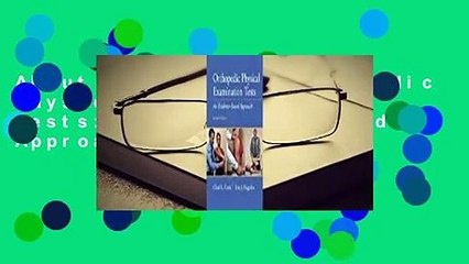 About For Books  Orthopedic Physical Examination Tests: An Evidence-Based Approach  Best Sellers