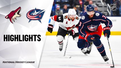 NHL Highlights | Coyotes @ Blue Jackets 12/03/19