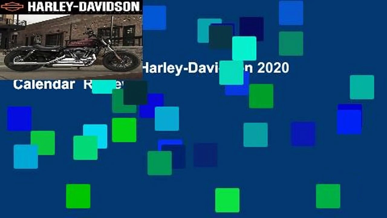 About For Books  Harley-Davidson 2020 Calendar  Review