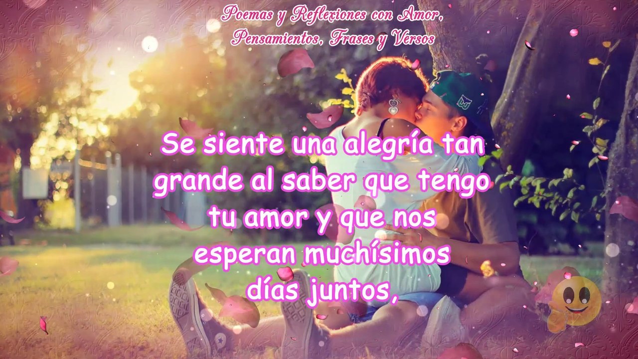 BUENOS DIAS MI AMOR, TE AMO, Versos de Amor Para Dedicar