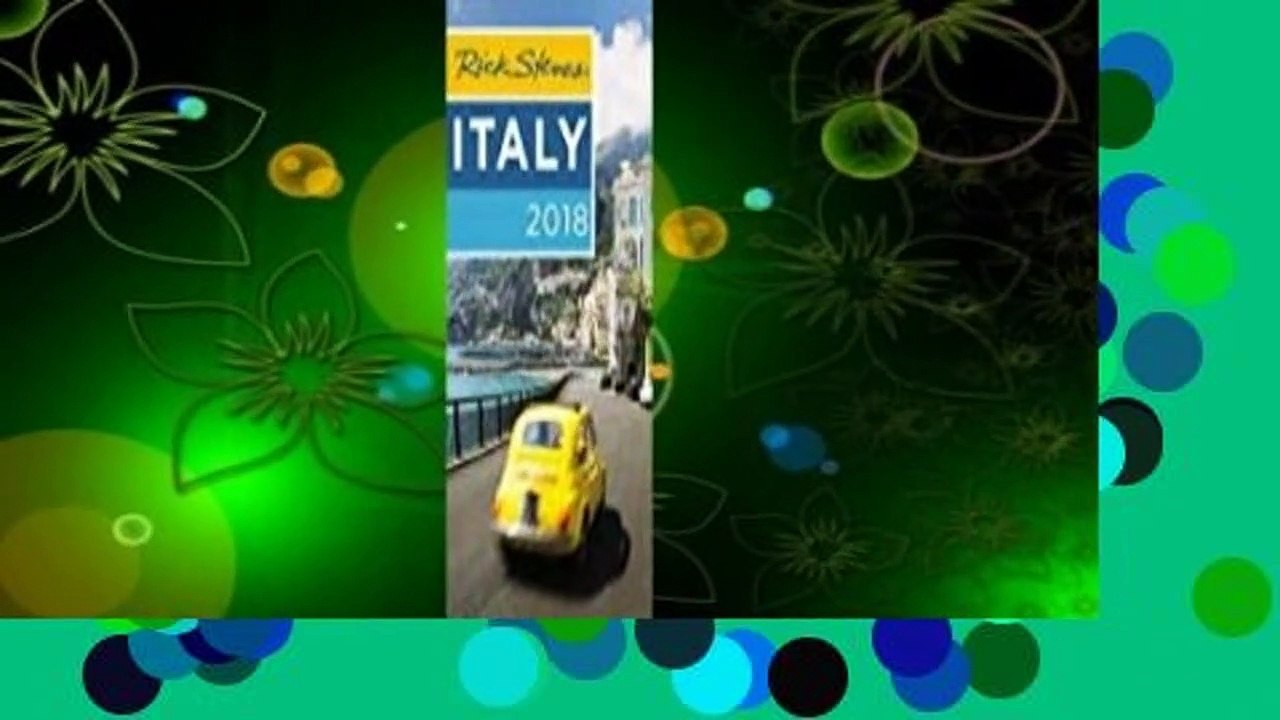 About For Books  Rick Steves Italy 2018  For Kindle
