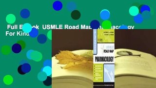Full E-book  USMLE Road Map Pharmacology  For Kindle