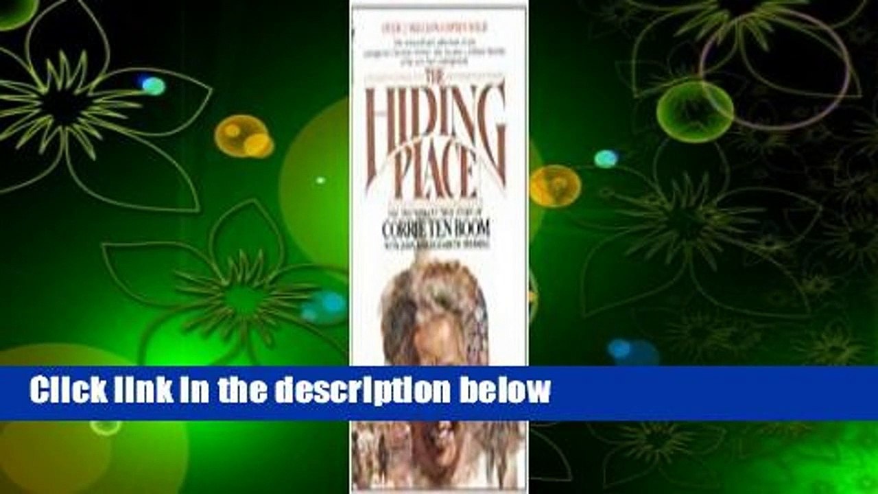 Full E-book  The Hiding Place  For Kindle