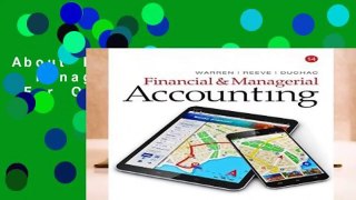 About For Books  Financial   Managerial Accounting  For Online