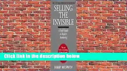 About For Books  Selling the Invisible: A Field Guide to Modern Marketing Complete
