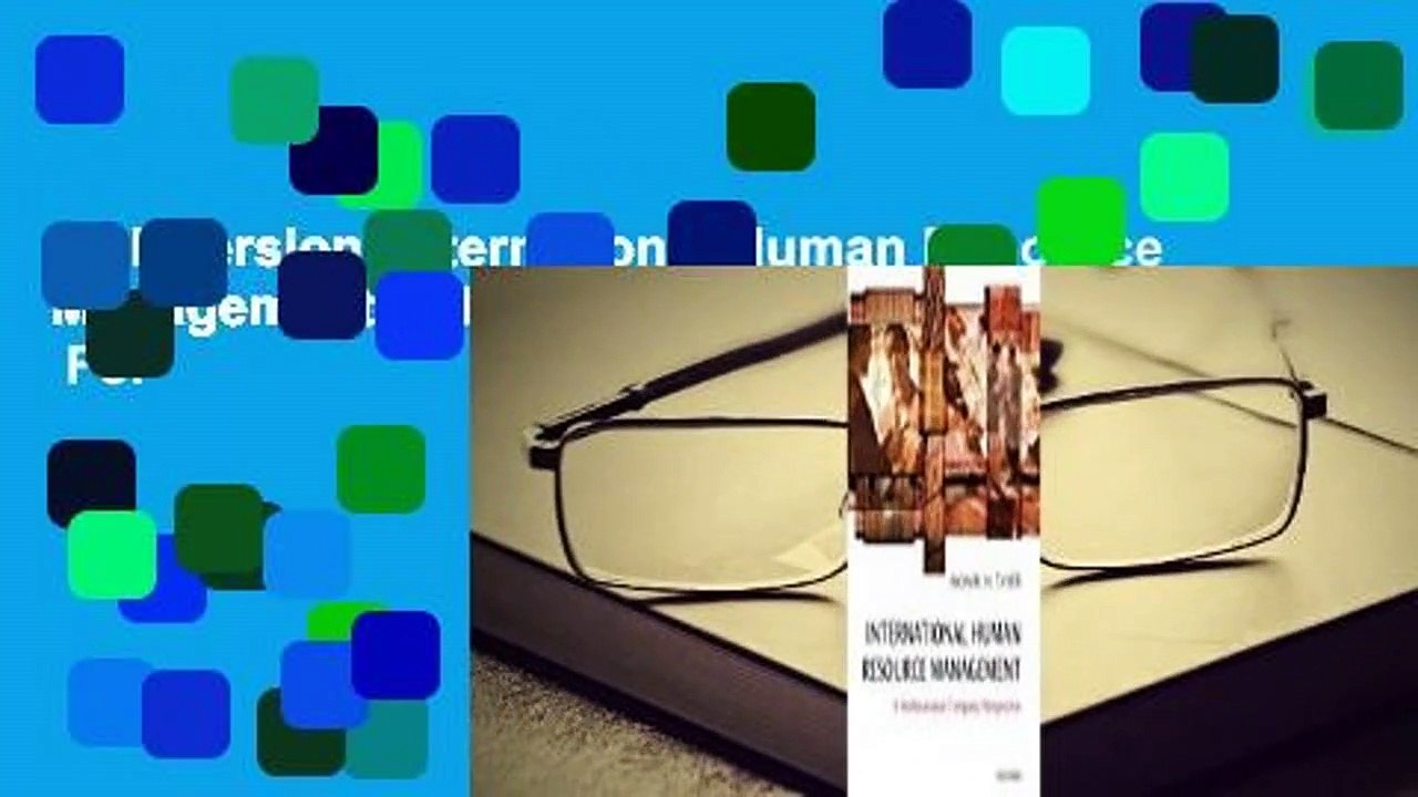 Full version  International Human Resource Mana...