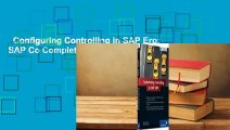 Configuring Controlling in SAP Erp: SAP Co Complete