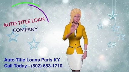 Auto Title Loans-Paris-KY
