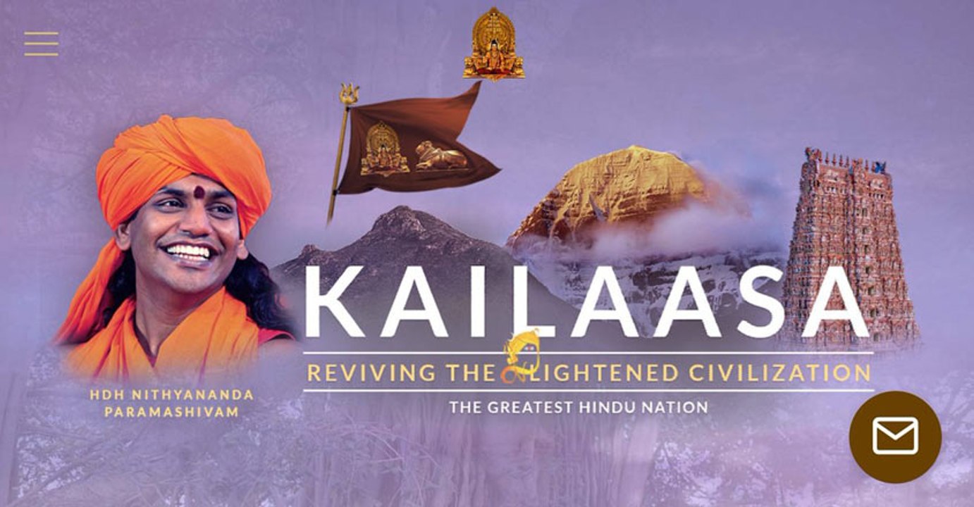Swami Nithyanandha owns his own country Kailasa...