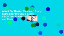 About For Books  Flashcard Study System for the CSCS Exam: CSCS Test Practice Questions and Review