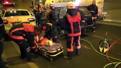 Boğsak Tüneli'nde gerçeğini aratmayan tatbikat