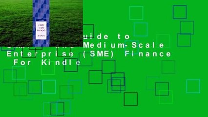 A Brief Guide to Small- and Medium-Scale Enterprise (SME) Finance  For Kindle