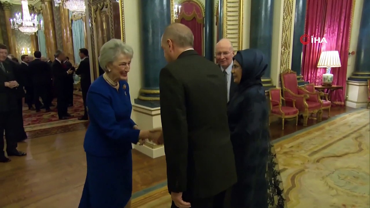 Cumhurbaşkanı Erdoğan, Buckingham Sarayı’nda Resepsiyona Katıldı