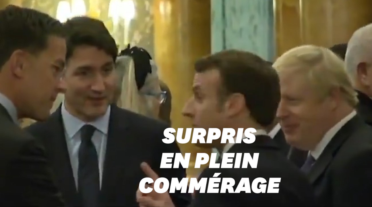 Macron, Trudeau et Johnson semblent rire de Trump dans une vidéo en marge de l'Otan
