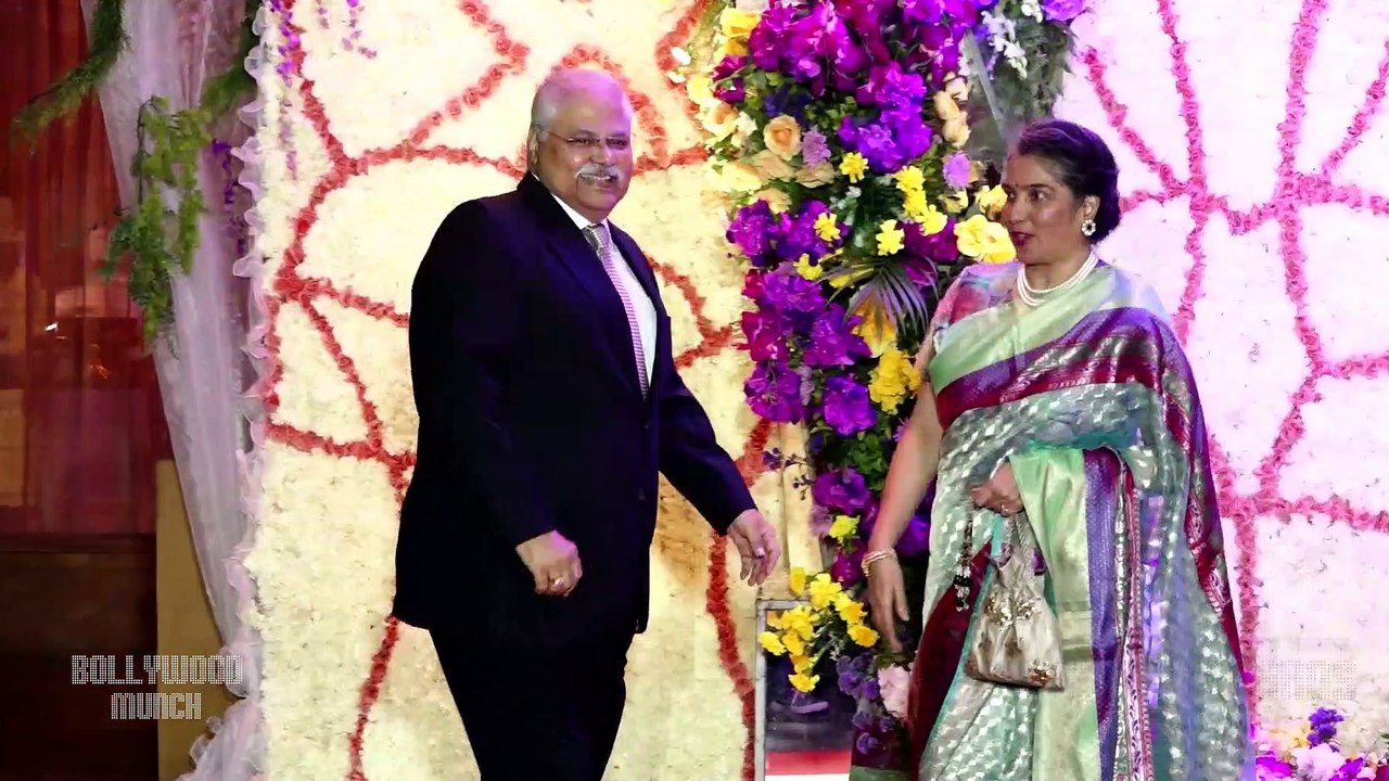 Sooraj R Barjatya Son Devaansh Wedding Reception Salman Khan