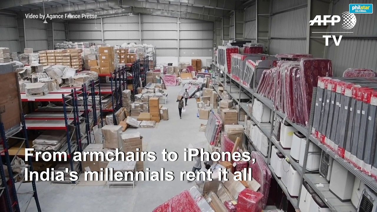 From armchairs to iPhones, India's millennials rent it all