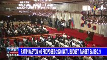 Ratipikasyon ng proposed 2020 nat'l budget, target sa December 9