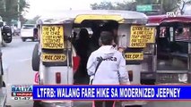 LTFRB: Walang fare hike sa modernized jeepney