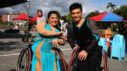 Taiwanese wheelchair athletes find love on way to No 2 ranking on dance floor