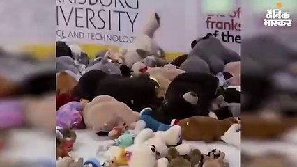 प्रशंसकों ने 45 हजार टेडी बियर उछालकर रिकॉर्ड बनाया