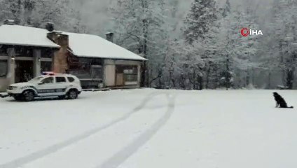 Bursa - Ankara Karayolu Beyaza Büründü