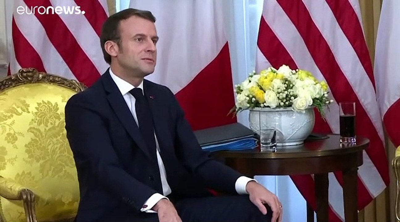 Trump und Marcon liefern sich Schlagabtausch auf dem NATO-Gipfel