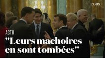 Quand Trudeau, Macron et Johnson semblent se moquer de Trump