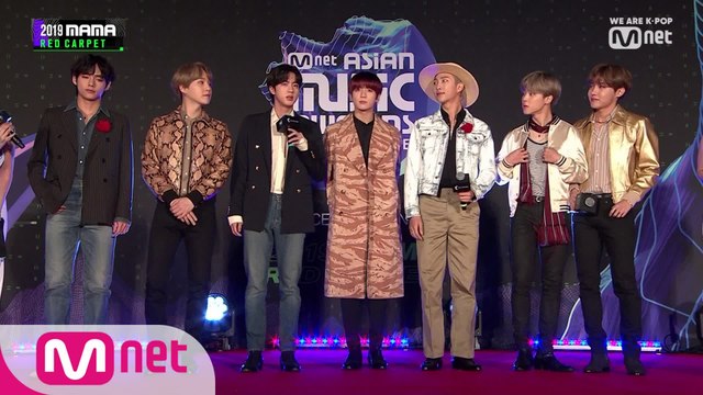 [2019 MAMA] Red Carpet with BTS(방탄소년단)