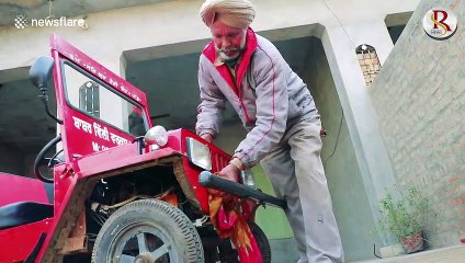 60-year-old mechanic from India builds the 'world's smallest Jeep'