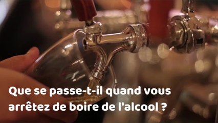 Arrêter l'alcool: quelles conséquences ?