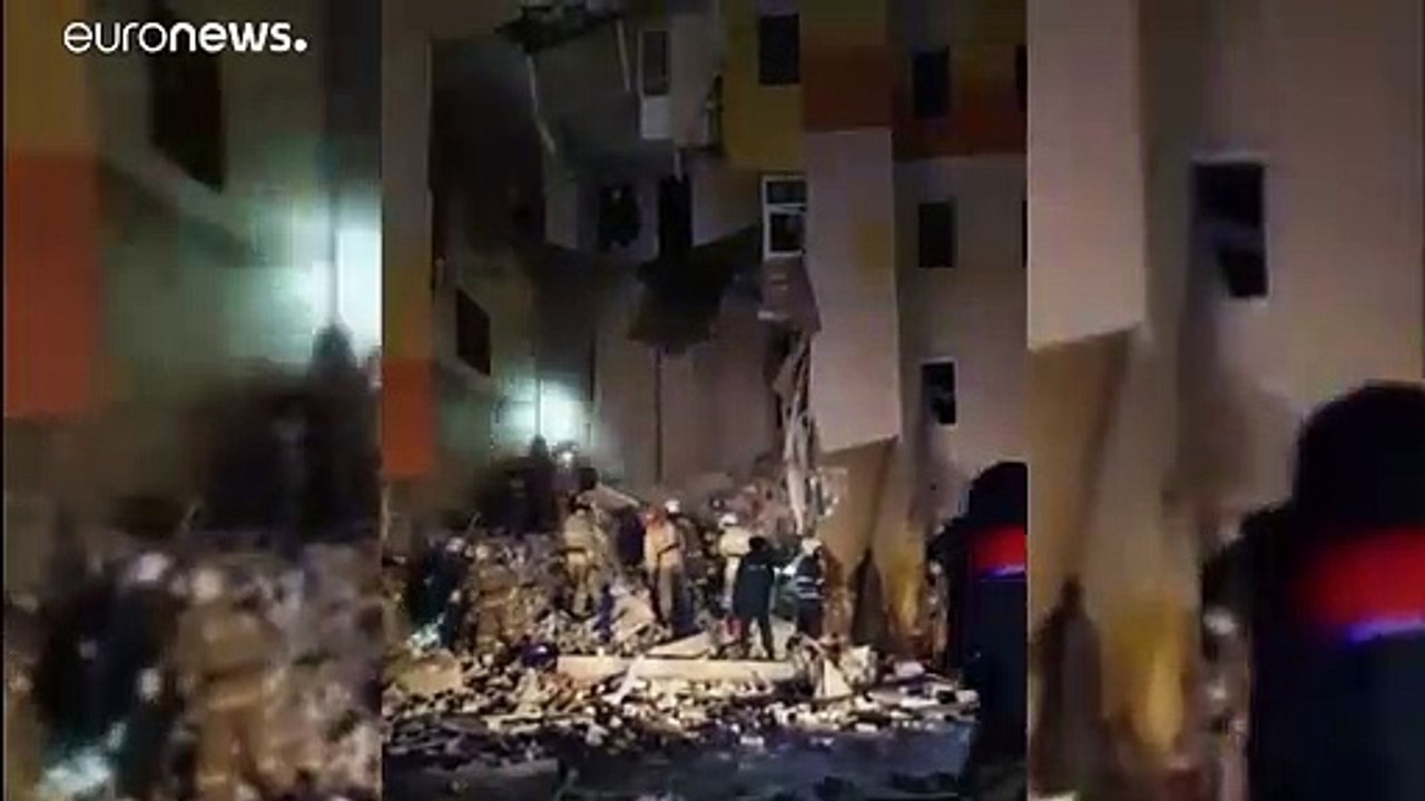 Gasexplosion verursacht Teileinsturz: Ein Todesopfer und 6 Verletzte