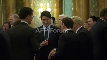 Trudeau, Macron and Johnson discuss Trump at NATO summit