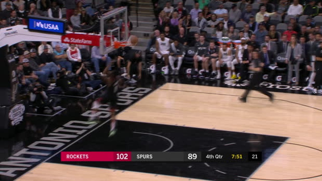 Harden slams home...but did it go in?