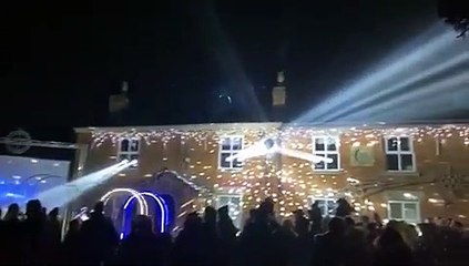 Watch a 15-minute festive music and light show featuring Frozen and The Greatest Showman in Eccleston this December in aid of Derian House