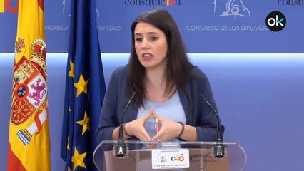 Irene Montero en junio del año pasado: "En ningún país democrático se puede permitir que existan trabajadores en condiciones laborales de esclavitud"