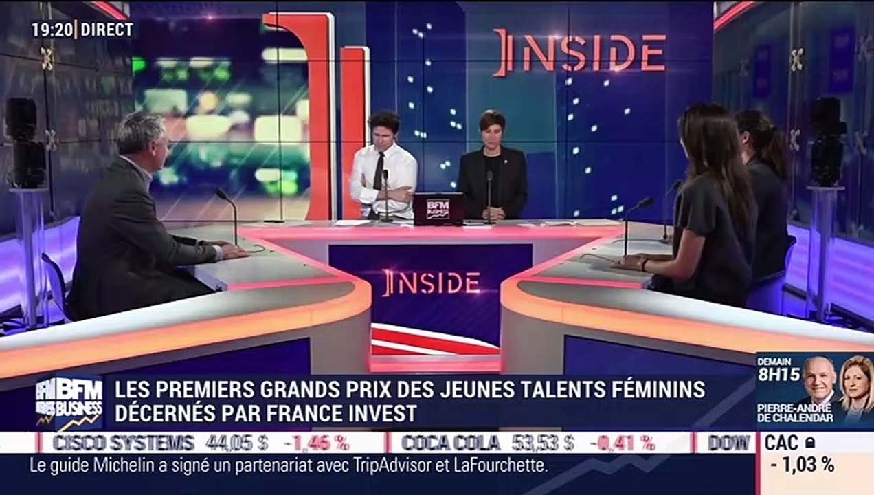 Les premiers grands prix des jeunes talents féminins décernés par France Invest - 03/12