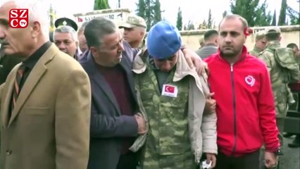 Van şehidi memleketi Adıyaman’da son yolculuğuna uğurlandı