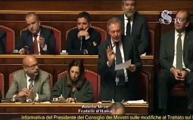 Adolfo Urso - Noi saremo sempre difensori dell'interesse nazionale (04.12.19)