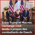 Les combattants de Daech, objet de tension (et d’ironie) entre Trump et Macron