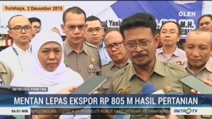 Mentan Apresiasi Kinerja Ekspor Jatim