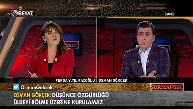 Osman Gökçek: 'Düşünce özgürlüğü ülkeyi bölme üzerine kurulamaz'