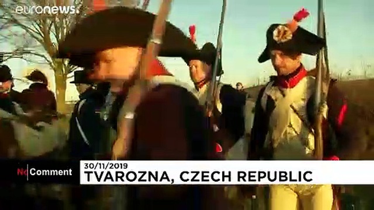 Реконструкция битвы при Аустерлице
