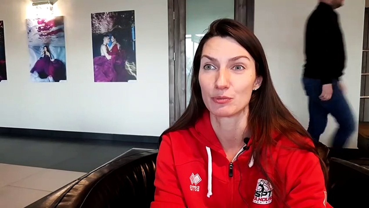 VOLLEYBALL Olga Trach « On a une bonne chance » Vidéo Dailymotion