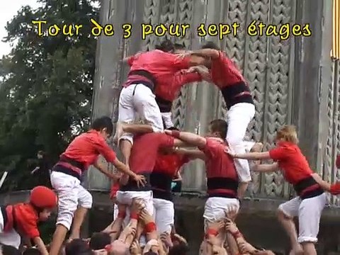 Tours humaines catalanes à Grenoble